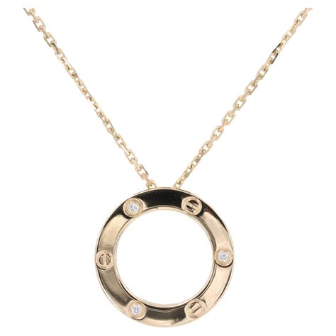 cartier necklace ring - cartier love necklace 3 diamonds.